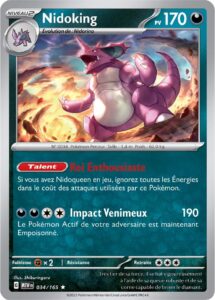 Nidoking 034/165 — Écarlate et Violet – 151