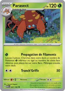 Parasect 047/165 — Écarlate et Violet – 151
