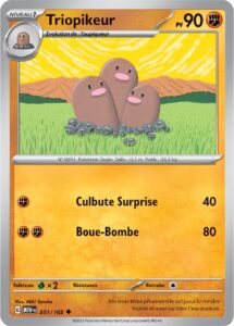 Triopikeur 051/165 — Écarlate et Violet – 151