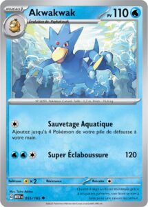 Akwakwak 055/165 — Écarlate et Violet – 151