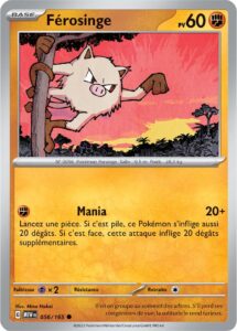 Férosinge 056/165 — Écarlate et Violet – 151