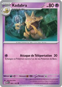 Kadabra 064/165 — Écarlate et Violet – 151