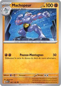 Machopeur 067/165 — Écarlate et Violet – 151