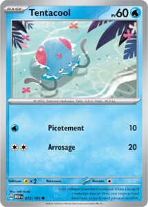 Tentacool 072/165 — Écarlate et Violet – 151