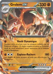 Grolem-ex 076/165 — Écarlate et Violet – 151