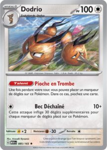 Dodrio 085/165 — Écarlate et Violet – 151