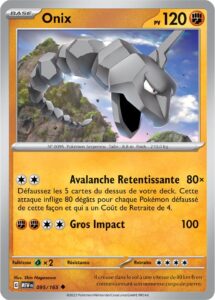 Onix 095/165 — Écarlate et Violet – 151