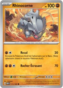 Rhinocorne 111/165 — Écarlate et Violet – 151