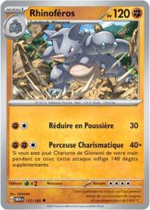 Rhinoféros 112/165 — Écarlate et Violet – 151