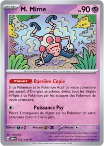 M. Mime 122/165 — Écarlate et Violet – 151