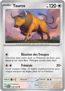 Tauros 128/165 — Écarlate et Violet – 151
