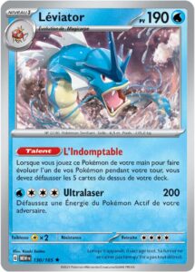 Léviator 130/165 — Écarlate et Violet – 151
