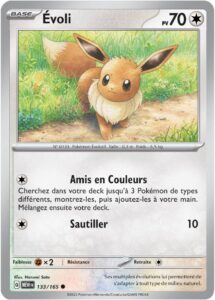 Évoli 133/165 — Écarlate et Violet – 151