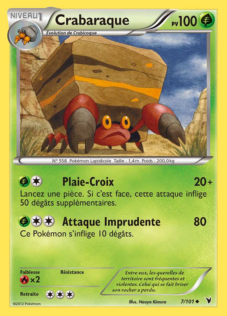 Crabaraque 007/101 — Nobles Victoires