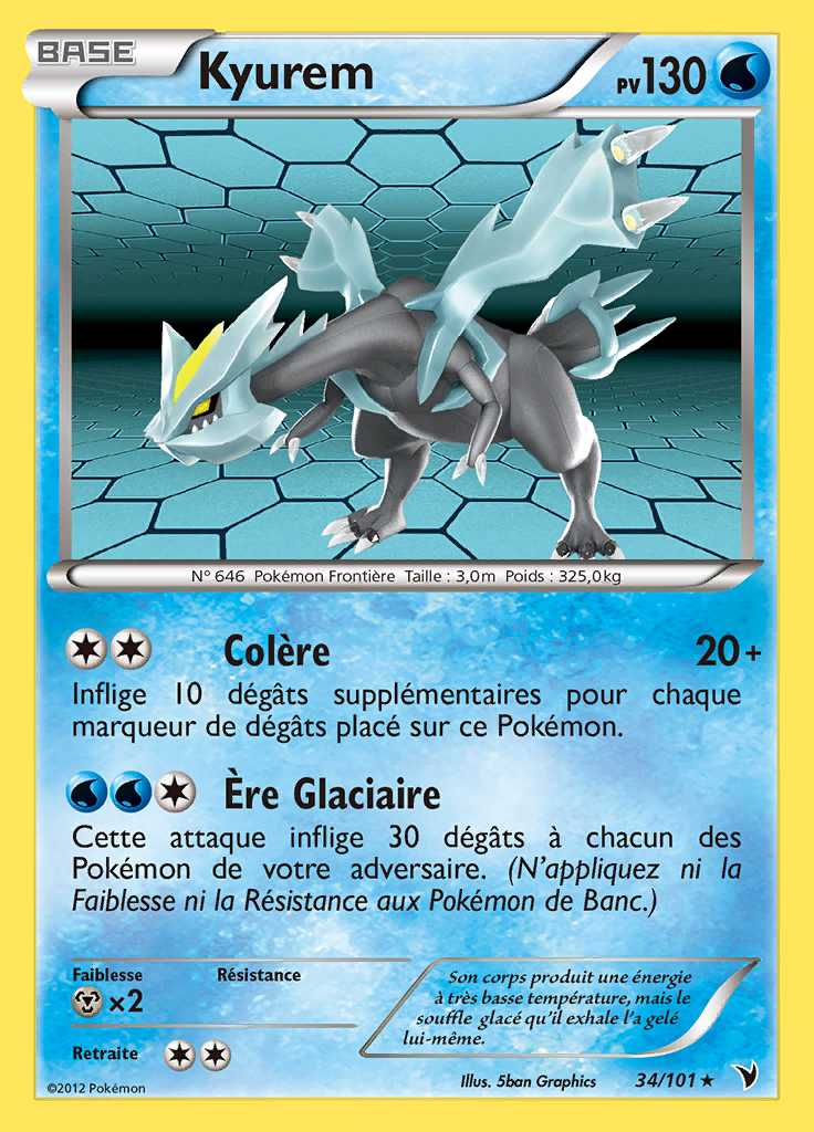 Kyurem 034/101 — Nobles Victoires