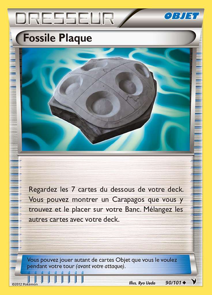 Fossile Plaque 090/101 — Nobles Victoires
