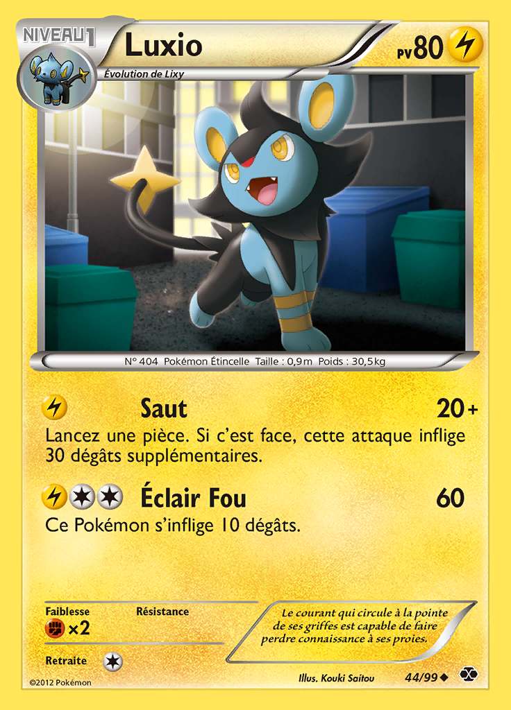 Luxio 044/099 — Destinées Futures