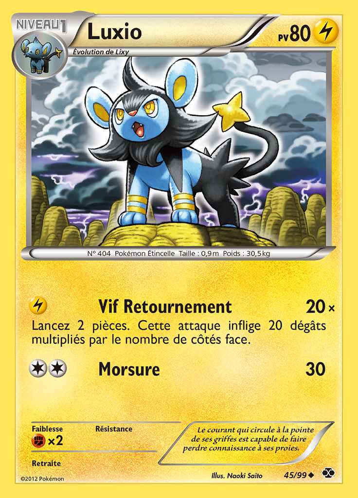 Luxio 045/099 — Destinées Futures