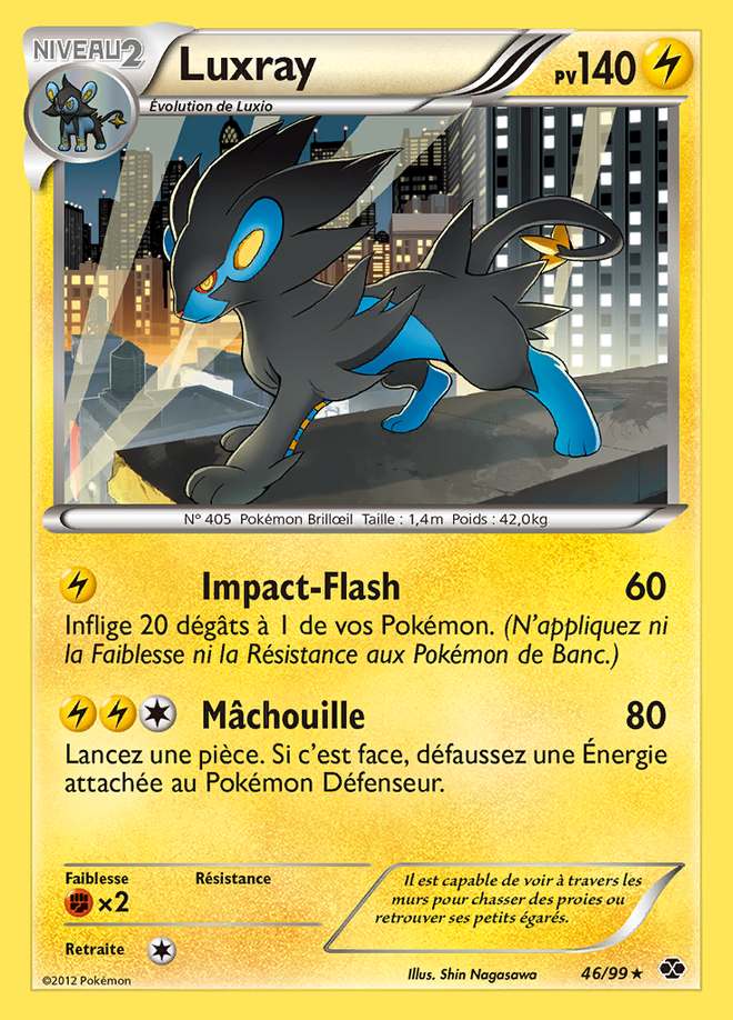 Luxray 046/099 — Destinées Futures