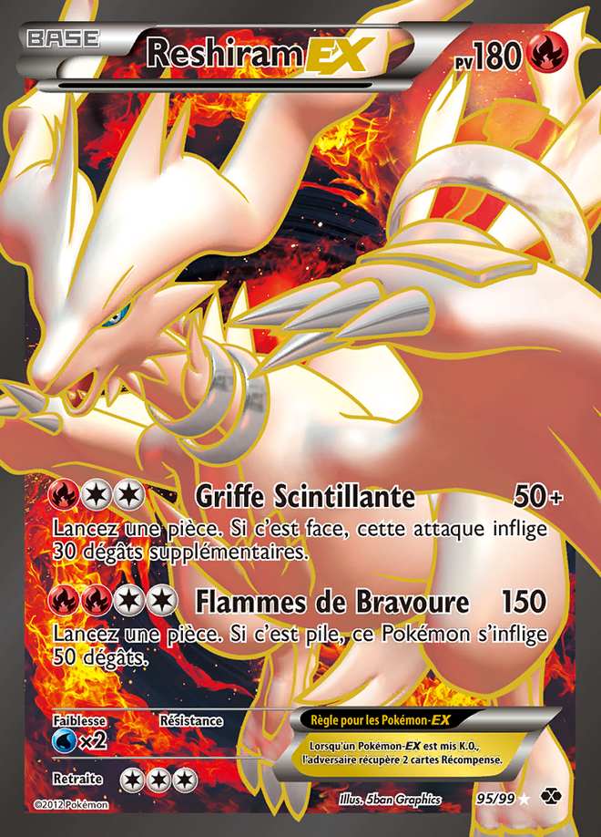 Reshiram-EX 095/099 — Destinées Futures