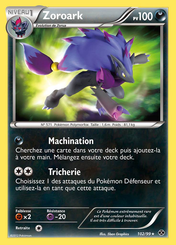 Zoroark 102/099 — Destinées Futures
