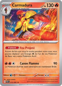 Carmadura 015/091 — Destinées de Paldea
