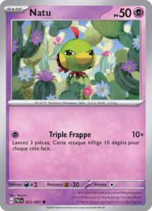Natu 025/091 — Destinées de Paldea