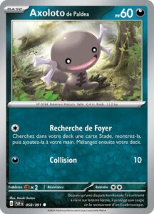 Axoloto de Paldea 058/091 — Destinées de Paldea