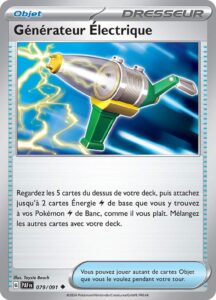 Générateur Électrique 079/091 — Destinées de Paldea
