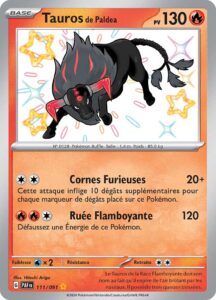 Tauros de Paldea 111/091 — Destinées de Paldea