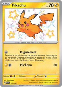 Pikachu 131/091 — Destinées de Paldea