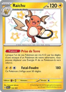 Raichu 132/091 — Destinées de Paldea
