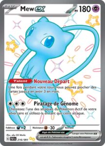 Mew-ex 216/091 — Destinées de Paldea