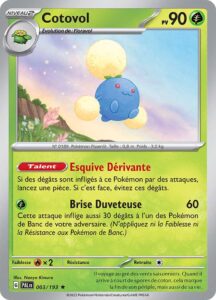 Cotovol 003/193 — Évolutions à Paldea