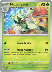 Matourgeon 014/193 — Évolutions à Paldea