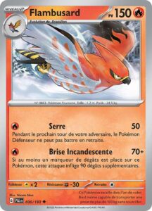 Flambusard 030/193 — Évolutions à Paldea