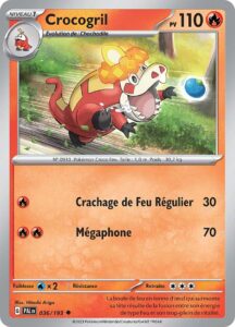 Crocogril 036/193 — Évolutions à Paldea