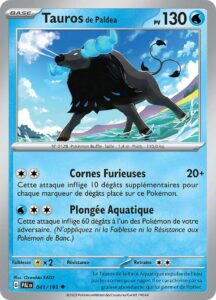 Tauros de Paldea 041/193 — Évolutions à Paldea