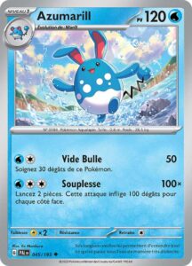 Azumarill 045/193 — Évolutions à Paldea