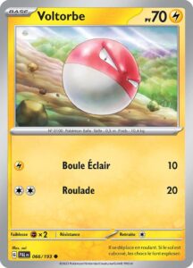 Voltorbe 066/193 — Évolutions à Paldea