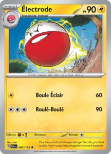 Électrode 067/193 — Évolutions à Paldea