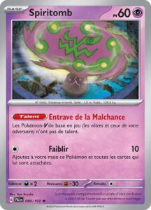 Spiritomb 089/193 — Évolutions à Paldea