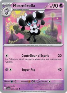 Mesmérella 091/193 — Évolutions à Paldea
