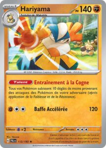 Hariyama 113/193 — Évolutions à Paldea