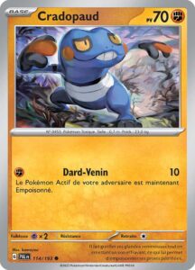 Cradopaud 114/193 — Évolutions à Paldea