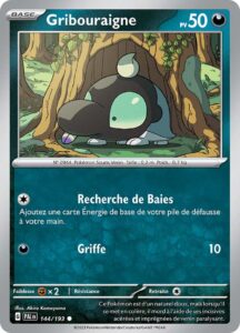 Gribouraigne 144/193 — Évolutions à Paldea