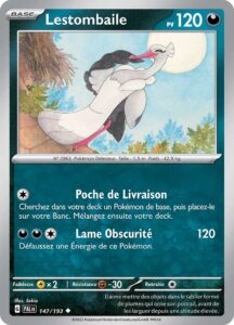 Lestombaile 147/193 — Évolutions à Paldea