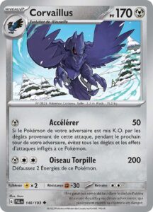 Corvaillus 148/193 — Évolutions à Paldea
