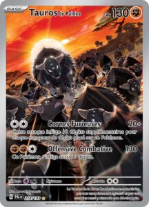 Tauros de Paldea 218/193 — Évolutions à Paldea