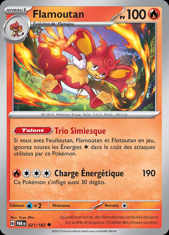 Flamoutan 021/182 — Faille Paradoxe